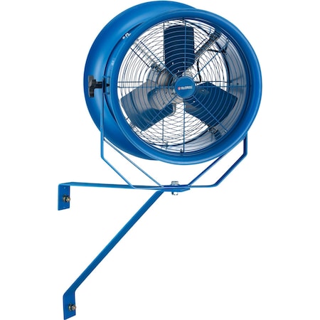 Global Industrial 14in High Velocity Fan, Wall and Column Mount, 115V 293146